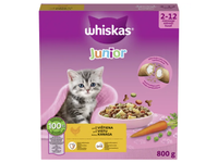 Sausas kačiukų ėdalas WHISKAS su višt., 800 g