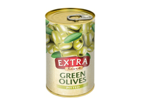 Pasterizuotos žaliosios alyvuogės be kauliukų EXTRA LINE, 280 g