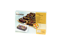 Šaldytas šokoladinis pyragas ERLENBACHER su avietėmis, Raspberry Brownie (12x88g), 1,05 kg (be gliti