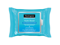 Drėgnosios veido valymo servetėlės NEUTROGENA HYDRO BOOST, 25 vnt.