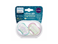 Nakt. čiulptukas mergaitėms PHILIPS AVENT, 0-6 mėn., 2 vnt., 2 vnt.