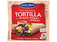 Tortilijos su visų grūdo dalių miltais SANTA MARIA, 320 g