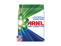Skalbimo milteliai ARIEL Alpine Fresh, 30 skalb., 1,65 kg
