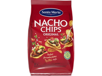 Kukurūzų traškučiai SANTA MARIA, Nacho, 185 g