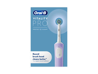 Elektrinis dantų šepetėlis ORAL-B Vitality Pro, Lilac, 1 vnt.