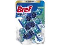 Valiklis-gaiviklis klozetui Color Aktiv Bref 3x50g Eucalyptus