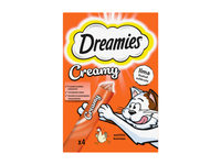 Kačių užkandis  DREAMIES vištiena 4x10g