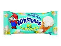 Vaniliniai plombyriniai ledai NYKŠTUKAS be laktozės, 74 g