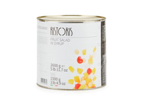 Vaisių asorti RISTORIS, sirupe, 2650g/1500g