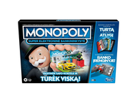 Stalo žaidimas MONOPOLIS: SUPER ELEKTRONINĖ BANKININKYSTĖ, 1vnt.