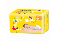 MAGICS EASYSOFT MAGICAL TUBES - NEWBORN, vaikiškos sauskelnės, 2-5 kg, 42 vnt. (1 dydis)
