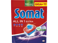 Daugiafunkcės indaplovių tabletės SOMAT All in One Extra, 100 vnt.