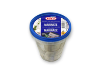 Atlantinių silkių filė gab. VIČI su svog.marin., 500 g