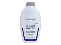 BYPHASSE GROOVY PARADISE dušo želė ir plaukų šampūnas vyrams, 600 ml