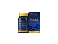 Normaliai širdies veiklai WALMARK LONGEVIT RESVERATROL EXTRA 500 mg, 60 kaps.