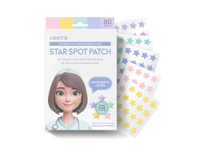 OOTD STAR SPOT HYDROCOLLOID veido pleistrai (16 vnt. x 5 lapeliai)