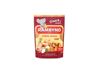 Lydytas rūkytas sūrio užkandis rambyno su kumpiu, 45% rieb.s.m., fas. 75g