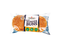Mėsainių bandelės su sezamo sėklomis, 328 g