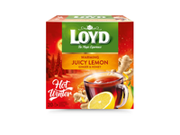 Žolelių arbata LOYD WARMING LEMON, 20 pak.