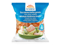 Šaldytos baltakojės blyškiosios krevetės SUNRISE, 225 g