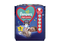 Sauskelnės-kelnaitės PAMPERS Night Pants, Value Pack, 5 dydis, 22 vnt.