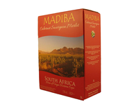 Vynas MADIBA Cabernet Sauvignon/Merlot, BIB, raudonasis, sausas, 3 l
