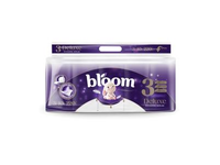 Tualetinis popierius BLOOM DELUXE, 3 sluoks., 10 ritinėlių, 10 vnt.