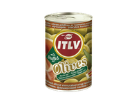 Žaliosios alyvuogės ITLV su kumpio įdaru, 300 g