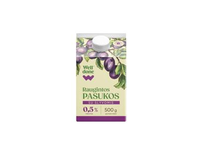 Raugintos pasukos su slyvomis WELL DONE, 0,5 % rieb., 500 g