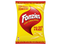 Kukurūzų traškučiai FONZIES, su sūriu, 100g