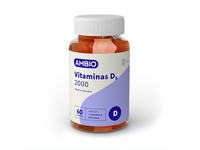 AMBIO VITAMINAS D3 2000, 60 guminukų
