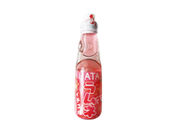 Gazuotas gaivusis gėrimas RAMUNE, braškių skonio, 200 ml