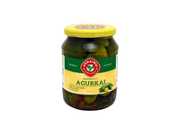 Mar. agurk. KĖDAINIŲ KONSERVAI, 660 g / 330 g