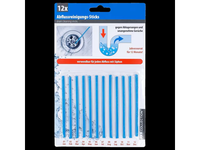 Kanalizacijos valymo lazdelės nuo kvapų ir nuosėdų 9 cm, 12 vnt