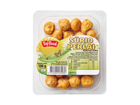 Rūkyto sūrio perlai, 19 % rieb. s. m., 100 g