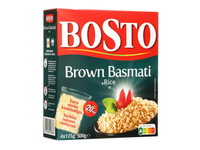 Rudieji BASMATI ryžiai BOSTO, 500 g