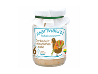 Daržovių ir kalakut. košė MARMALUZI, 190 g