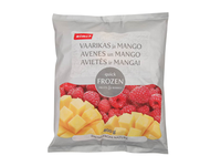 Greitai užšald. avietės ir mangai RIMI, 400 g