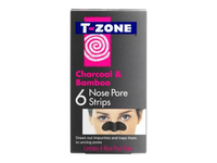 T - ZONE CHARCOAL & BAMBOO nosies porų valymo juostelės (6 vnt.)
