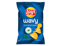 Gr. žolelių sk. bulvių traškučiai LAYS, 120 g