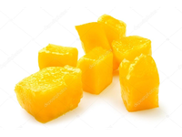 Konservuoti persikų kubeliai, 4,2 kg/3 kg