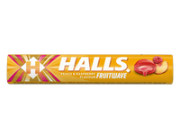 Ledinukai HALLS, persikų skonio, 45 g