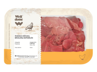 Šviežios viščiukų broilerių kepenėlės WELL DONE, 400 g