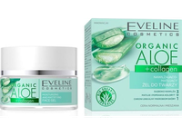 Veido kremas Eveline Organic Aloe + Collagen, 50 ml