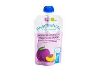 Ekol. džiov. slyvų tyrelė MARMALUZI su linų sėmen. (6+ mėn.), 90 g