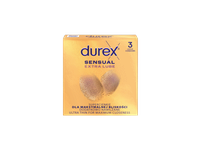 Prezervatyvai DUREX SENSUAL EXTRA LUBE, 3 vnt.