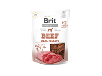 Skanėstas šunims BRIT CARE Jerky, Beef Real Fillets, 80 g