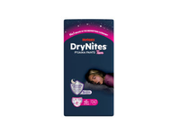 Sauskelnės HUGGIES DRYNITES GIRL, 49-60 kg, nuo 13 m., 9 vnt.