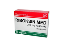 Riboksin MED, 200 mg kapsulės N60