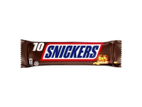 Šokoladiniai batonėliai SNICKERS, 10x50g